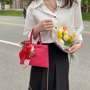 包包女时尚2023ladies bags单肩包女经典蝴蝶结水桶包