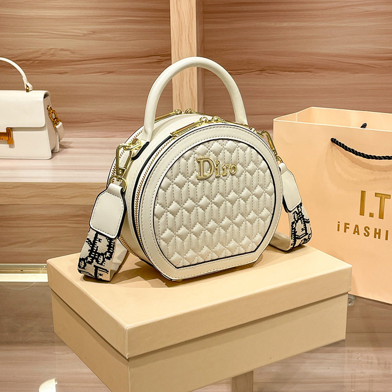 狮岭包包2025新款时尚褶皱轻奢小众设计感手提斜挎小包小圆包,箱包皮具/热销女包/男包,通用款女包,淘宝优惠券,粉丝福利购,淘宝优惠卷