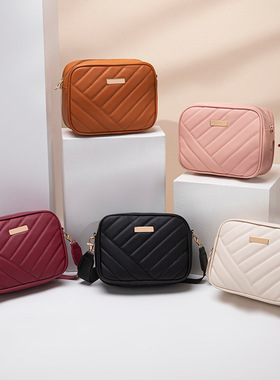 ladies bags外贸包包2023新款绣花相机包质感百搭斜挎包女包