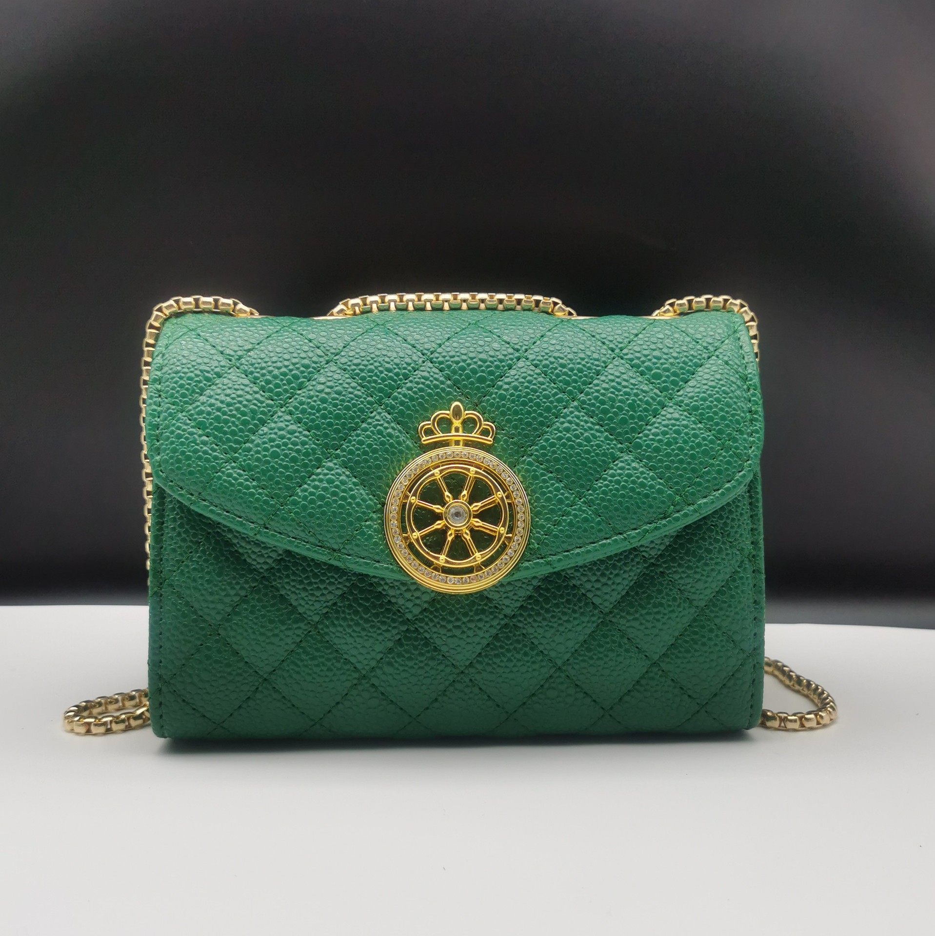 菱格小包包女2022新款潮时尚链条时来运转小方包百搭单肩斜挎包,运动包/户外包/配件,挎包/拎包/休闲包,淘宝优惠券,粉丝福利购,淘宝优惠卷