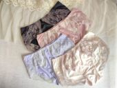 断码 包邮 特价 日单纯原黛家中高腰舒适无痕蕾丝牛奶丝超美四色满68