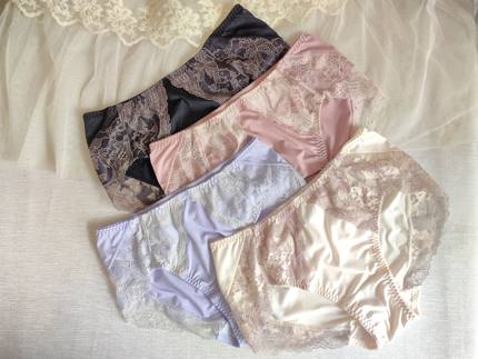 断码特价日单纯原黛家中高腰舒适无痕蕾丝牛奶丝超美四色满68包邮