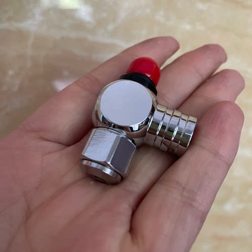 潜水一出二转接头旋转空压机接浮力背心BCD充气呼吸器 三通接头