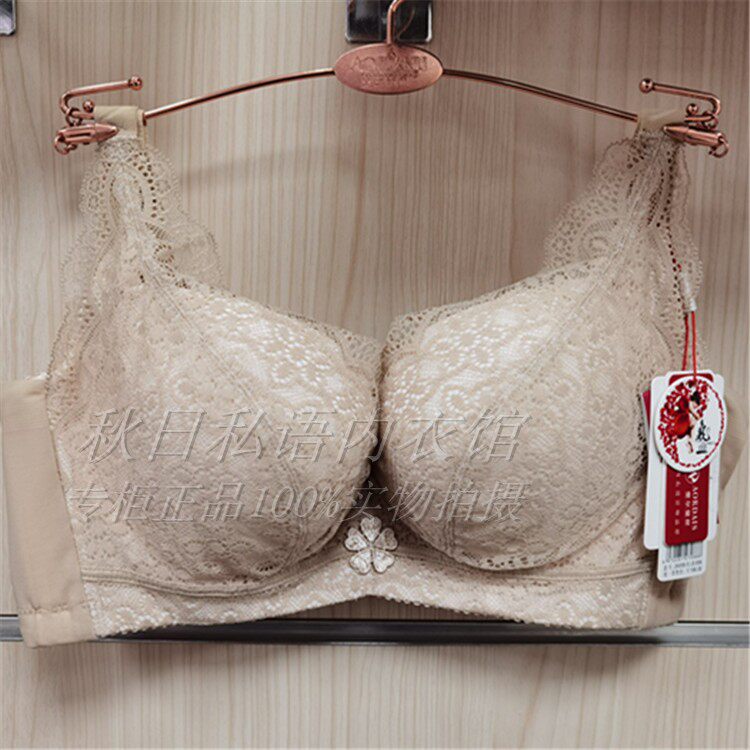 包邮奥尔黛丝2600a正品文胸中厚b杯性感收副乳聚拢上托调整型文胸