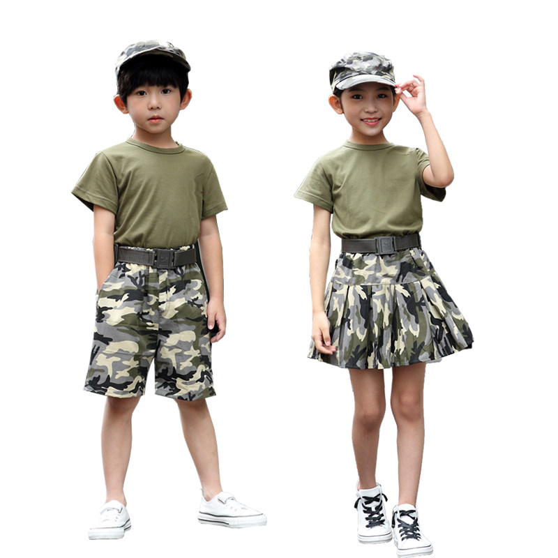 六一儿童节儿童迷彩幼儿园小学生校园活动夏令营户外拓展训练套装