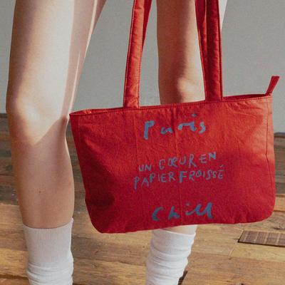 棉布韩国彩色手提包HOTEL827