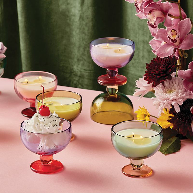 PADDYWAX美国进口新款磨砂高脚杯系列香薰氛蜡烛复古怀旧美国原装