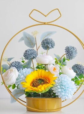 仿真花假花超市摆件装饰
