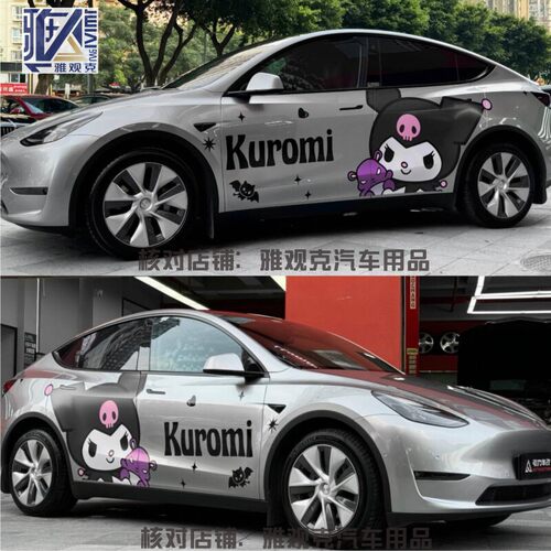 适用特斯拉ModelY车贴车
