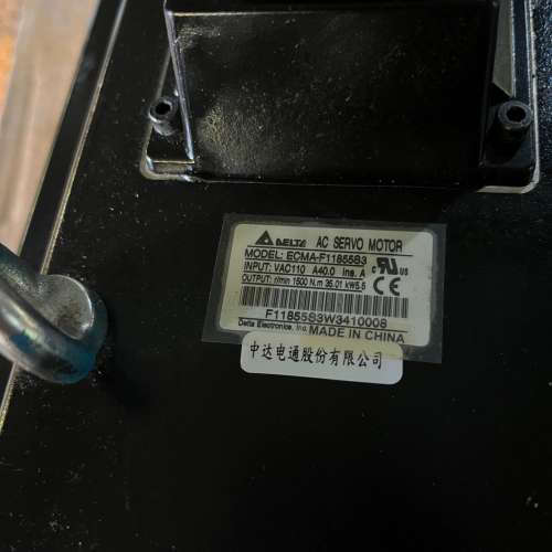 全新原装台达5.5kw伺服马达，ECMA-F11855S3.