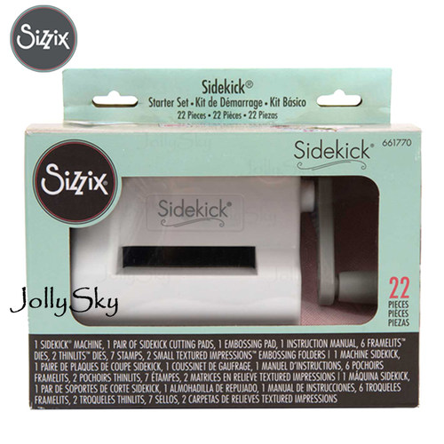 Sizzix Sidekick迷你手摇纸艺diy压花机 手账贺卡模切机套件 包邮