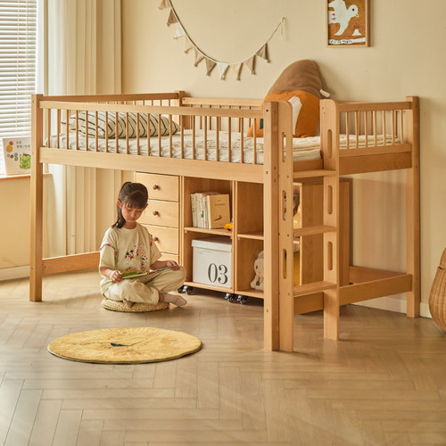 金多喜蒙氏儿童半高床