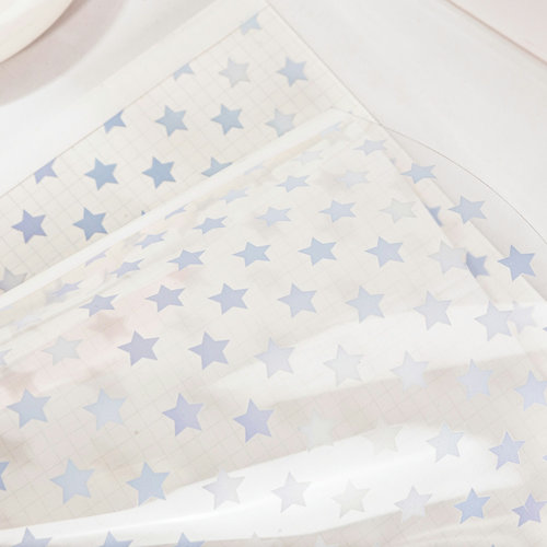 伊莎儿PET记事本B5渐变星星