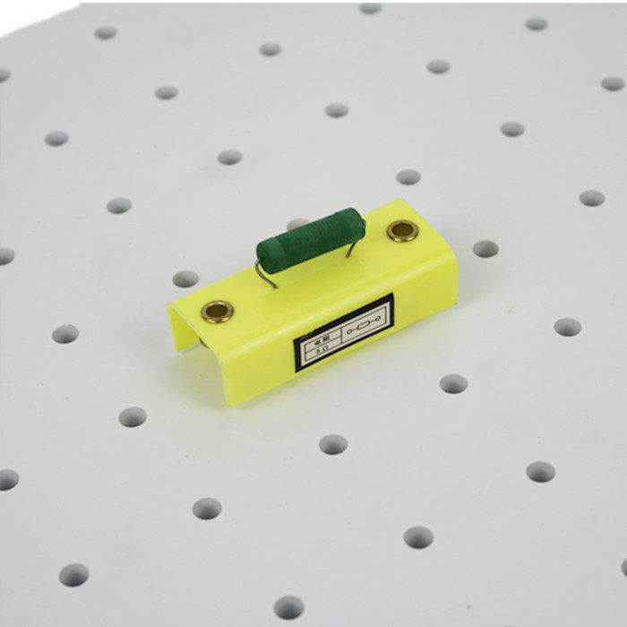 중학생 회로 실험 보드 액세서리 소형 램프 홀더 단극 단극 스위치 1 호 배터리 상자 고정 값 저항기