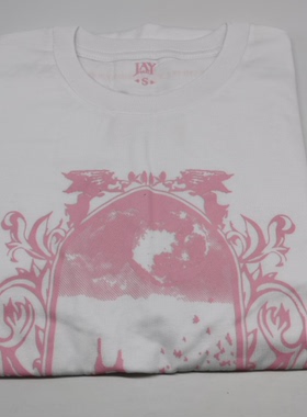 JAY周边正品十周年TEE 女士T恤百分百纯棉短袖 白色