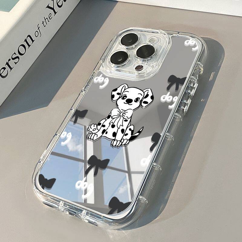 适用于苹果iPhone13ProMax (全型号) 手机壳 补妆镜 精孔镜头 气囊防摔 简约 iPhone12 个性 iPhone6 潮流iPh