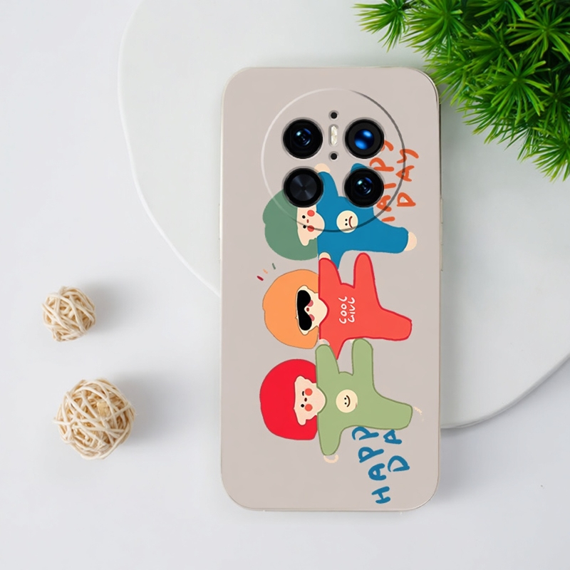 华为MATE70/60/50/40/30/20/10/9TPU简约可爱小清新文字全包保护防摔新款个性肤感手机套男创意高级女防滑文