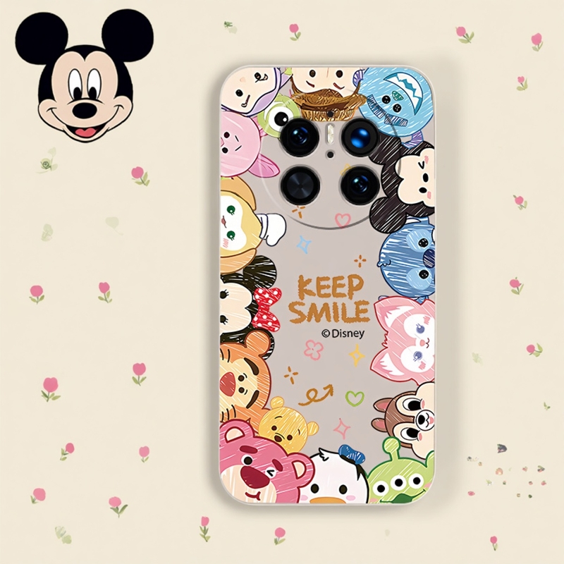 华为MATE70/60/50/40/30/20/10/9简约TPU可爱ins风液态硅胶小清新文字全包保护防摔新款个性肤感手机套男创意