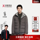 劲霸男装 秋冬高档可拆卸帽短版 茄克羽绒服│HRHE4318