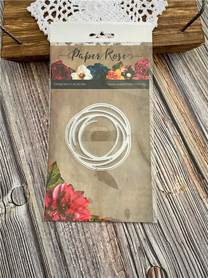 Paper Rose *切割模板/进口刀模 #17397 Scribble Circle Small