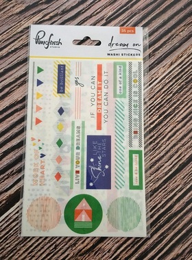 声樱花开 Pinkfresh Studio *纸胶带 #PFRC100517 Dream On 系列