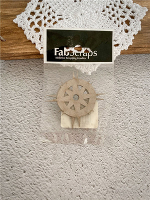 特 FabScraps *预切割纸板配件 #DC31017 COMPASS 指南针