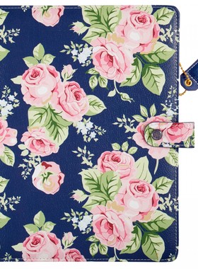 特价 Webster's Pages *COMPOSITION横条记事本/手帐-NAVY FLORAL