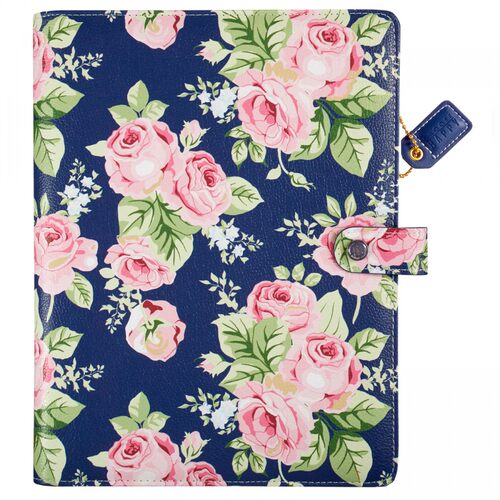 特价 Webster's Pages *COMPOSITION横条记事本/手帐-NAVY FLORAL