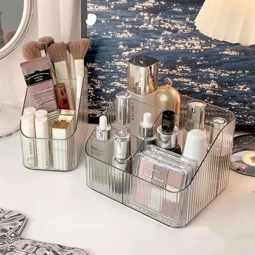 desk organizer desktop makeup box  storagebox storage rack