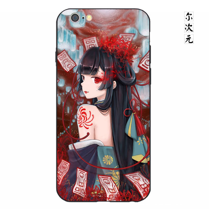 阴阳师式神 彼岸花手机壳 适用于 苹果11 r15 a9 a79 x21 y66 y67