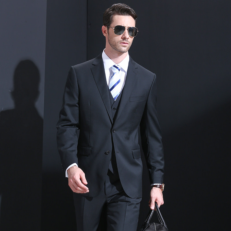 Costume homme en laine pour automne - Ref 1556929 Image 3