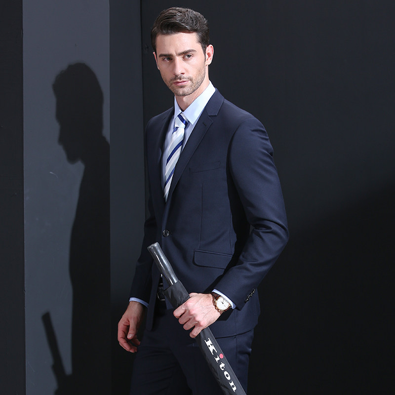 Costume homme en laine pour automne - Ref 1557644 Image 4