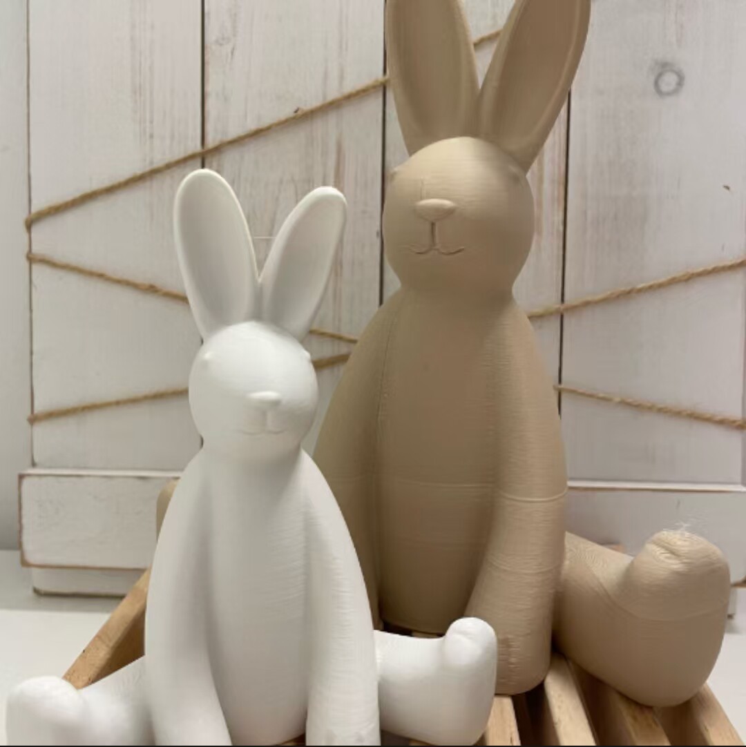 3D打印复活节兔子装饰品摆件桌3D打印/定制