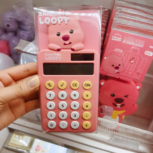LOOPY计算器露比可爱卡通