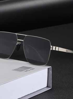 高清尼龙偏光太阳镜男款高级感驾驶开车专用防晒强光紫外线墨镜