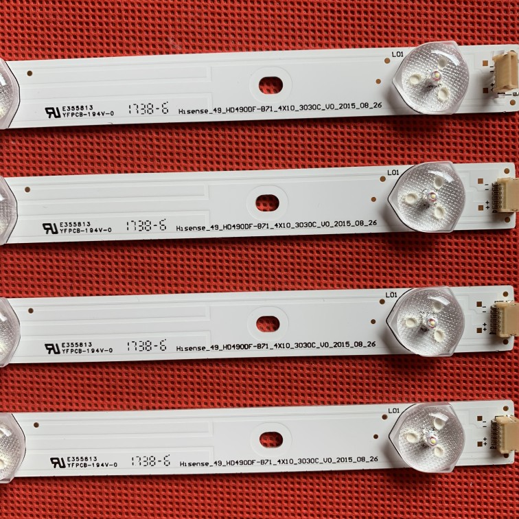 全新海信LED49EC320A/K3100A灯条49-HD490DF-B71-4X10-3030C-V0