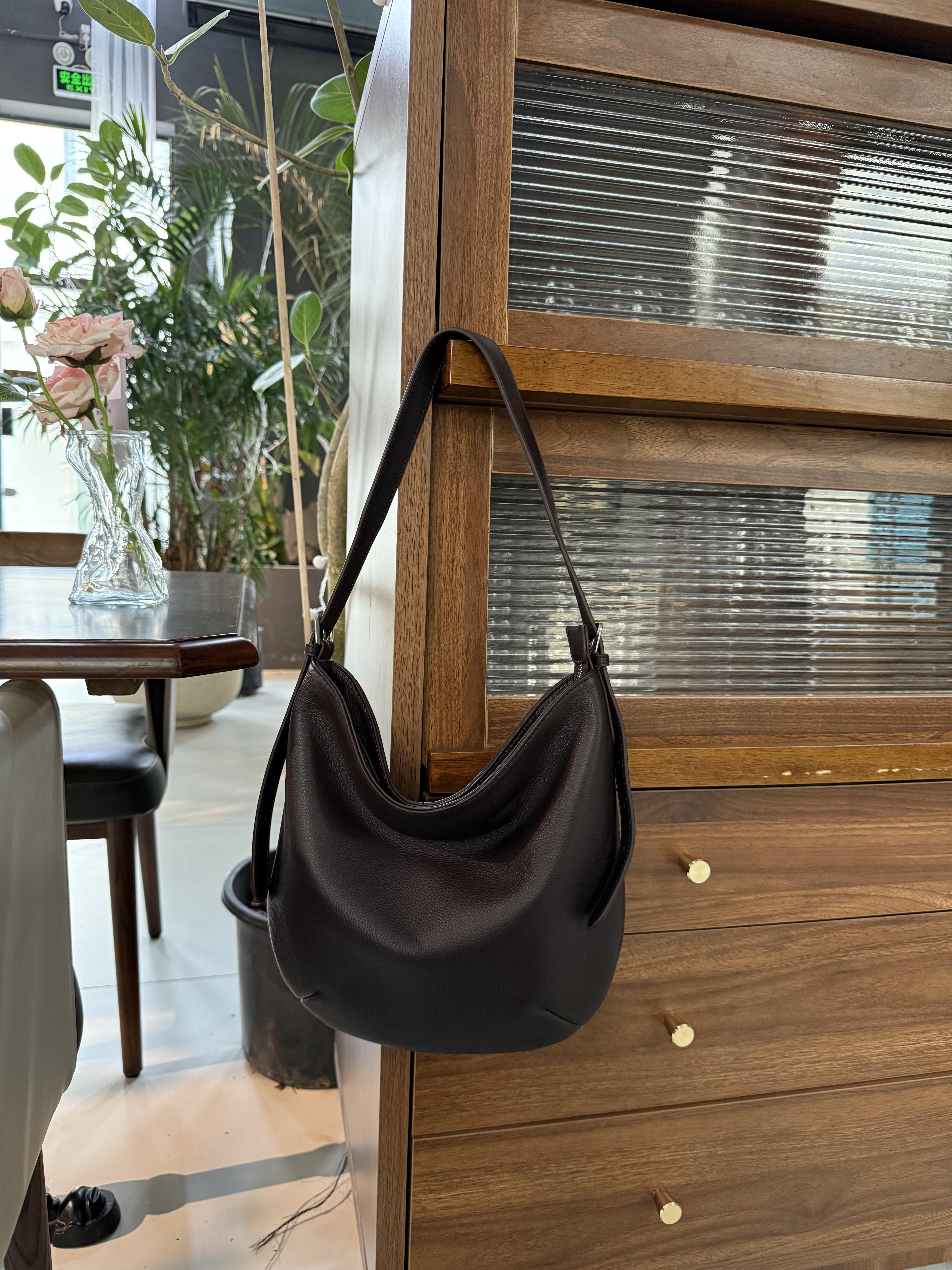 【慕懿时袋】2025新款女包时尚单肩斜挎高级感通勤包96151