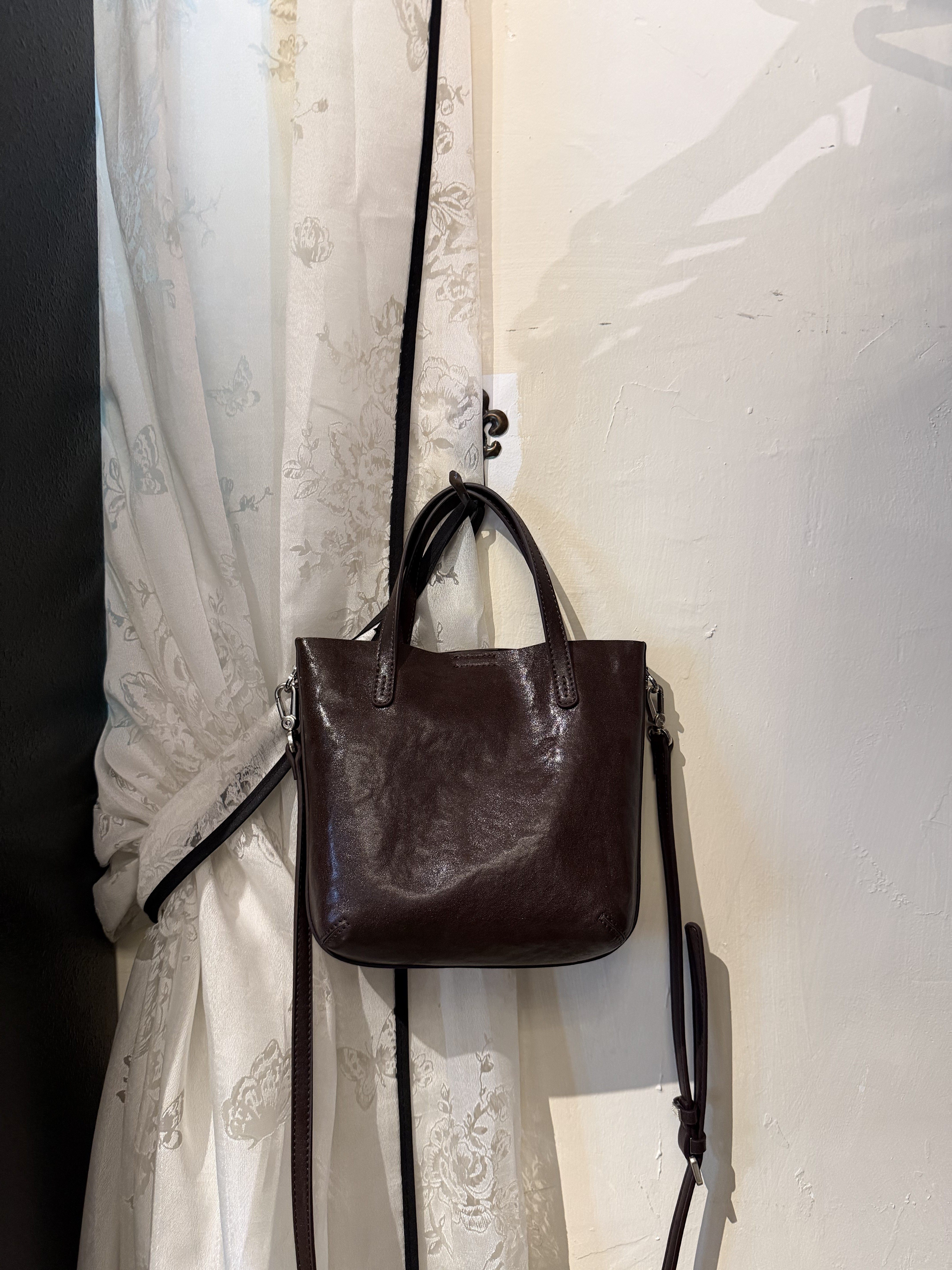 【慕懿时袋】单肩手提菜篮子包子母包手工通勤包简约日系60726