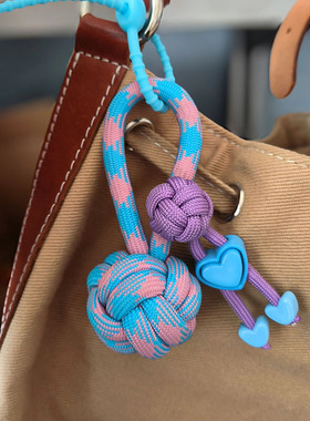 包包挂件汽车挂饰钥匙扣伞绳手工编制平安球手机个性男女礼物