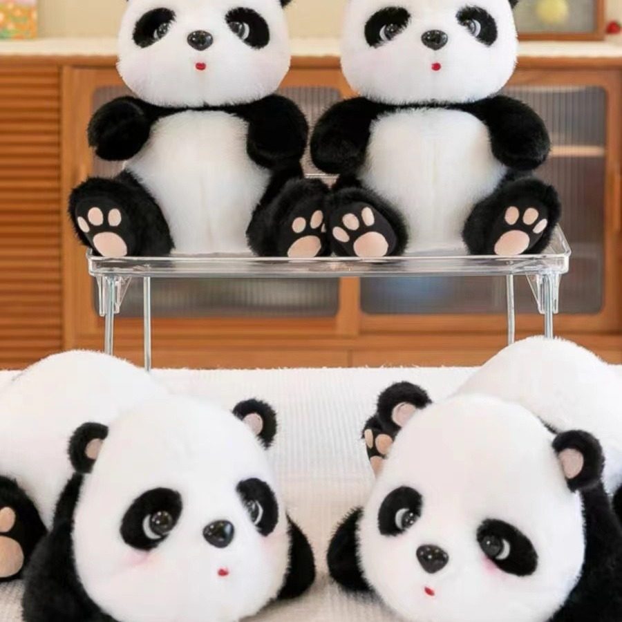 仿真大熊猫公仔小玩偶跨境毛绒玩具布娃娃抱枕生日礼物批发zl迷你,玩具/童车/益智/积木/模型,毛绒/玩偶/公仔/布艺类玩具,淘宝优惠券,粉丝福利购,淘宝优惠卷