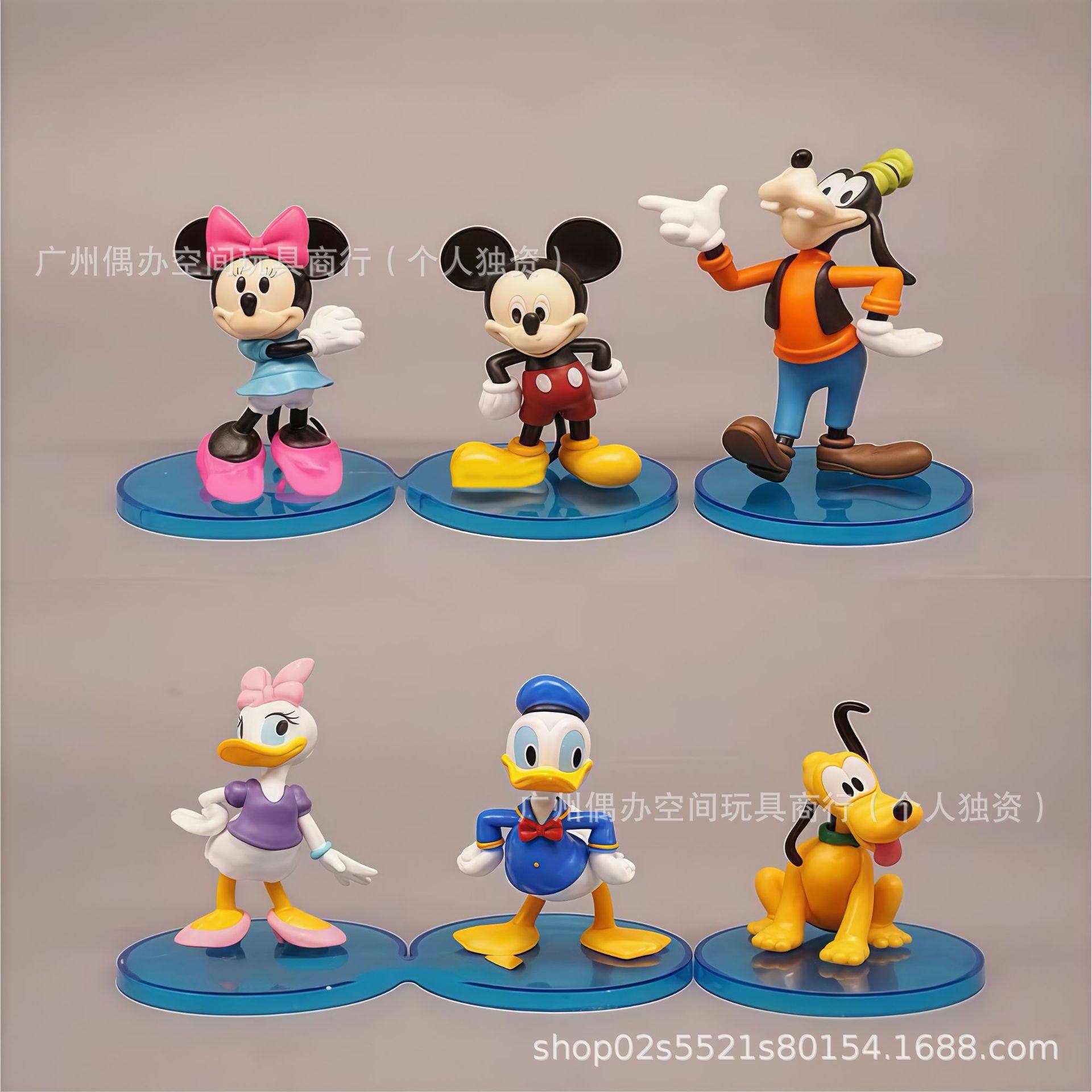 6款米奇妙妙屋玩偶米妮唐老鸭高飞狗手办公仔模型车载摆件卡通,家居饰品,3D模型摆件,淘宝优惠券,粉丝福利购,淘宝优惠卷