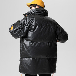 冬季新款90%白鸭绒港风宽松羽绒服男潮流立领外套 A438-2727图片