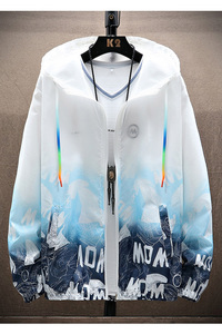 防晒衣男士防紫外线夏季情侣外套超薄透气防晒服潮 A438-007-P28图片