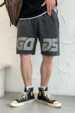宽松牛仔短裤男潮夏季五分破洞复古潮牌休闲短裤A438-5226-P50，男装牛仔裤，电商A438