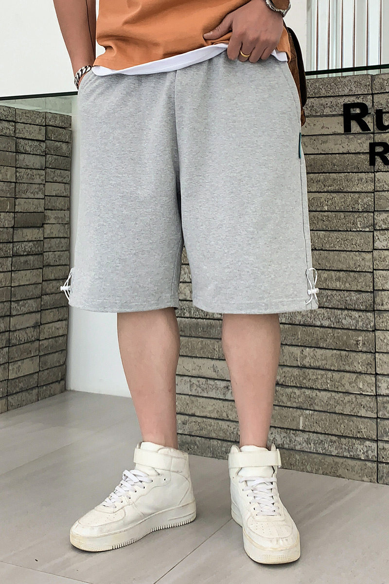新款直筒五分裤男高街ins潮美式复古街头宽松潮牌A438-5211-P40,男装牛仔裤,电商A438