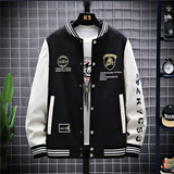 A438-2108-P60潮牌圆领时尚棒球服大牛印花PHNDAS夹克休闲外套男，男装夹克，电商A438