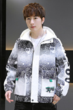 2025新款ins潮牌潮流春季男装衣服青少年春秋款夹克A438-602-P75，男装夹克，电商A438