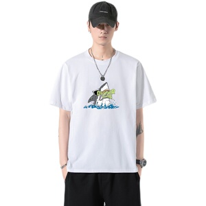 短袖t恤夏季新款2022潮流百搭半袖体恤男装潮牌男 A438-T205-P25图片