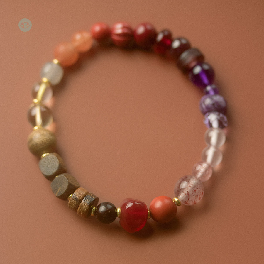 朱砂南红紫黄草莓水晶小叶紫檀沉香烟紫玉多宝本命年手串,珠宝/钻石/翡翠,手饰,淘宝优惠券,粉丝福利购,淘宝优惠卷