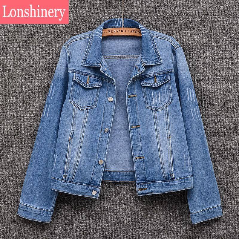 2025春秋新款韩版短款牛仔外套女修身外穿经典百搭牛仔上衣牛仔,女装/女士精品,短外套,淘宝优惠券,粉丝福利购,淘宝优惠卷